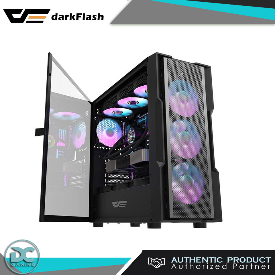 DarkFlash DK431 Black ATX PC Case